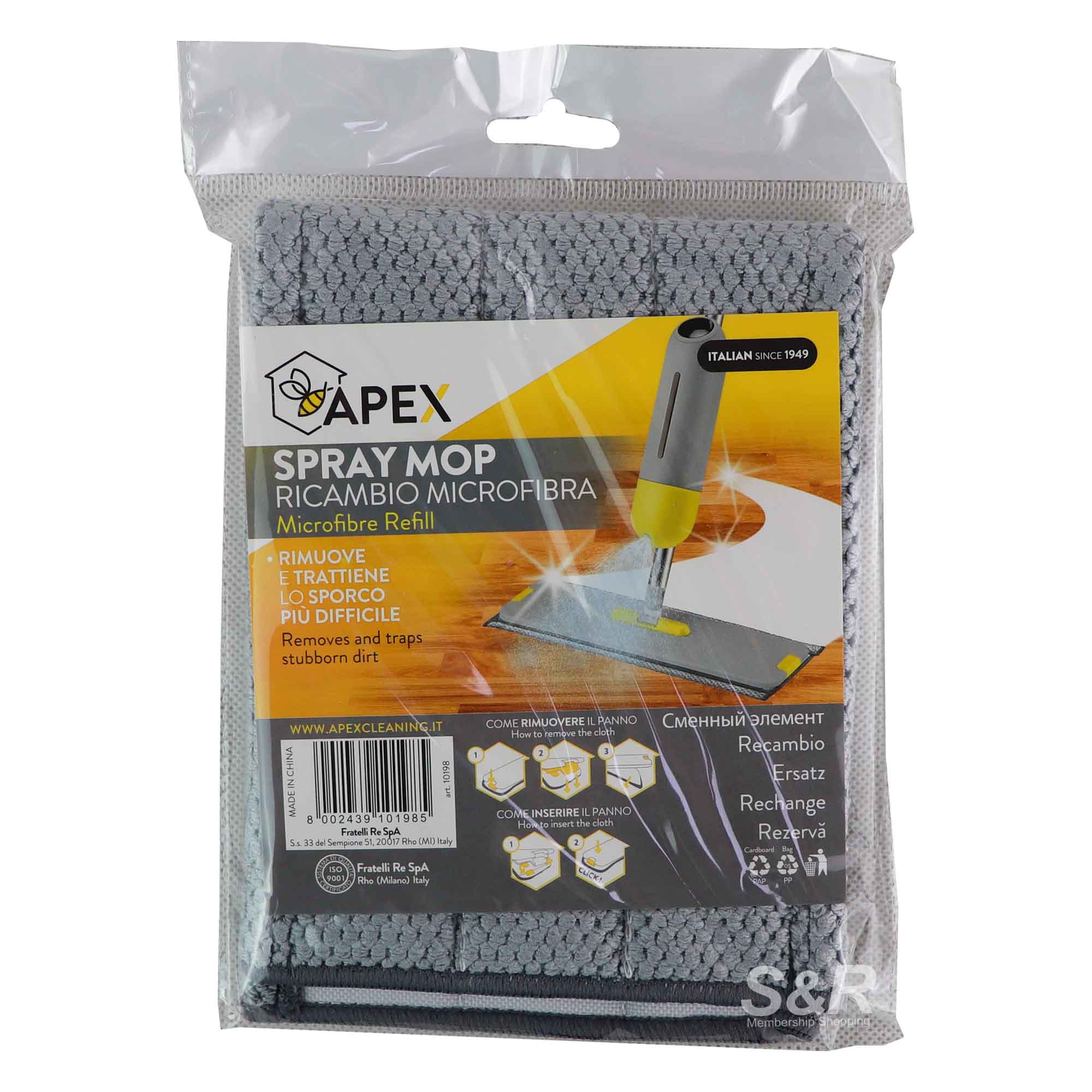 Apex Spray Mop Microfiber Refill 1pc